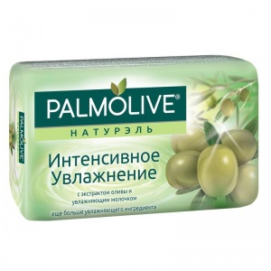 Мыло кусковое туалетное Palmolive "Интенсивное увлажнение. Олива", 90г, 6шт.