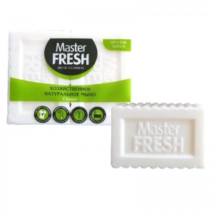 Мыло кусковое хозяйственное Master Fresh, 125г, в упаковке, 2шт., 20 уп.