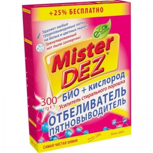 Отбеливатель-пятновыводитель Mister Dez Aktiv, порошок, 450г